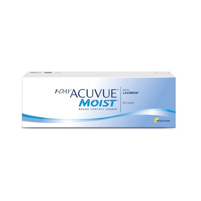 Контактные линзы 1 - Day Acuvue Moist, 3/8,5, в наборе 30шт