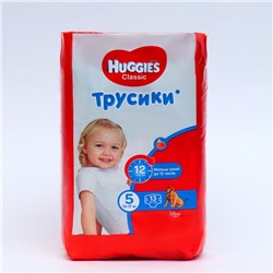 Трусики-подгузники Huggies Classic 5 (13-17кг) 13 шт.