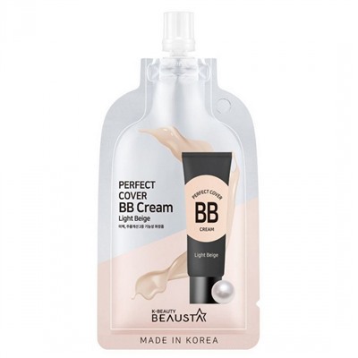 Beausta ВВ крем для маскировки несовершенств кожи / Perfect Cover BB Cream #23, натуральный бежевый, 10 мл