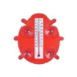 Термометр оконный ''Божья коровка'' 17x17см