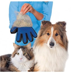 Перчатка TRUE TOUCH  для чистки домашних животных
