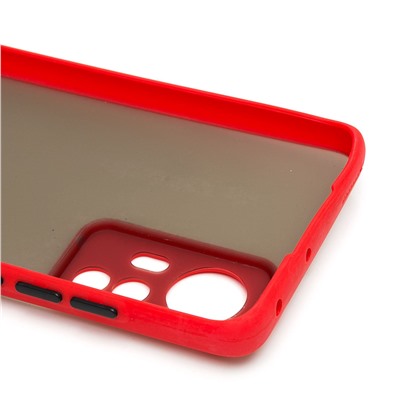 Чехол-накладка - PC041 для "Xiaomi 12/12S" (red/black) (210010)