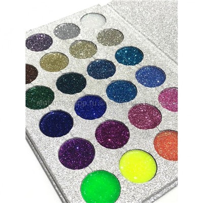 Тени для век Glamierre 24 Ultra Pigmented Glitter Shadow (106)