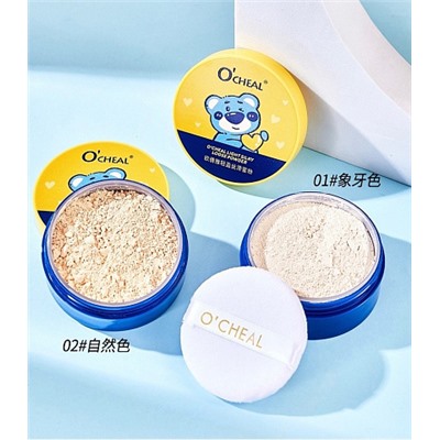 Рассыпчатая пудра O'cheal light silky loose powder 15гр