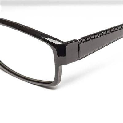 Готовые очки Восток 6616, цвет чёрный, отгибающаяся дужка, +3