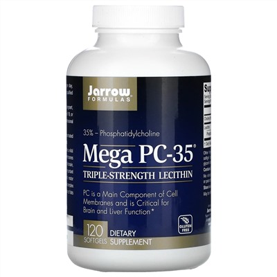 Jarrow Formulas, Mega PC-35, 120 мягких таблеток