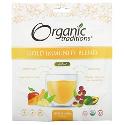 Organic Traditions, Gold Immunity Blend, Instant, 2.8 oz (80 g)