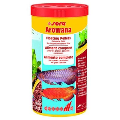 Корм Sera Arowana для араван , 1000 мл, 360 г