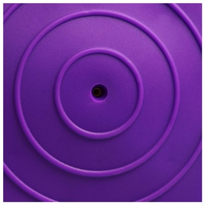 Полусфера массажная ONLYTOP, 16х16х9 см, цвет фиолетовый