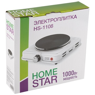 Электроплитка HOMESTAR HS-1108, чугун