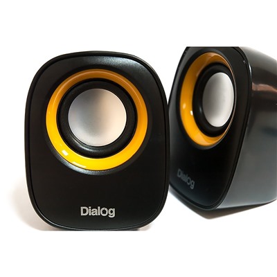 Компьютерная акустика Dialog Colibri AC-06UP (повр. уп.) 2.0 (black)
