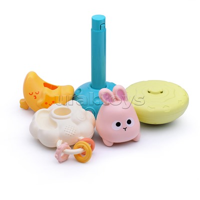 Набор игрушек развивающих "Счастливое детство" на батарейках, в коробке