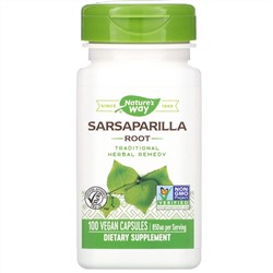Nature's Way, Sarsaparilla Root, 850 mg, 100 Vegan Capsules
