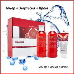 Набор средств по уходу за кожей FarmStay Collagen Essential Moisture Skin Care 3 Set (13)