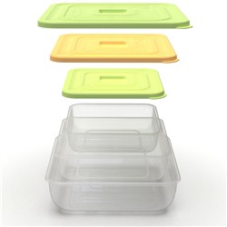 Комплект контейнеров для СВЧ Practic (0,5л+0,9л+1,4 л)