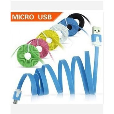 Кабель USB - micro USB 1 метр, цвета в ассортименте 904279