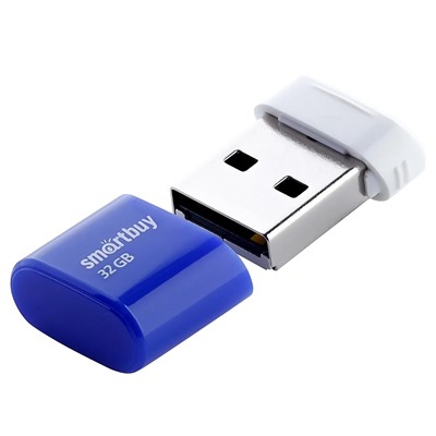 Флэш накопитель USB 32 Гб Smart Buy Lara (blue)