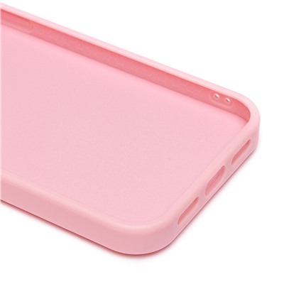 Чехол-накладка - PC071 POSH SHINE для "Apple iPhone 12/12 Pro" россыпь кристаллов (pink) (231580)