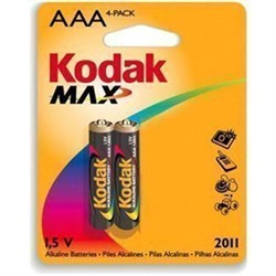 Батарейка AAA Kodak LR03 MAX (2-BL) (20/100)