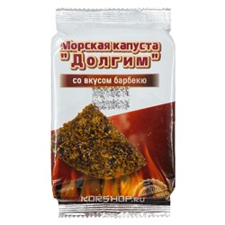 Морская капуста со вкусом барбекю "Долгим", Корея, 5 г Акция