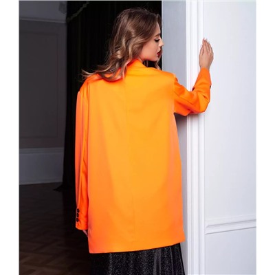 Пиджак #БШ1582, оранжевый