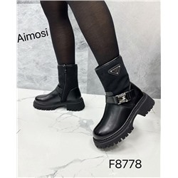 Женские ботинки F8778 черные