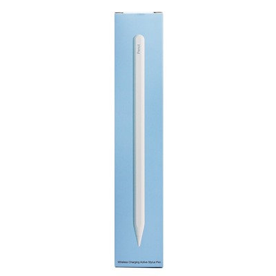 Стилус - Pencil 2 для iPad магнитный в кейса (white)