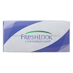 Контактные линзы FRESHLOOK COLORBLENDS (Glaze Black) Черные