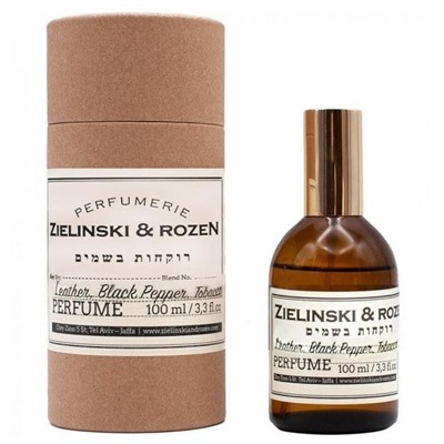 Парфюмерная вода Zielinski & Rozen Leather & Black Pepper, Tobacco унисекс 100 мл (Luxe)