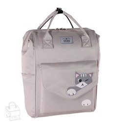 Рюкзак женский текстильный 50P l.gray