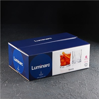 Набор стаканов Luminarc «Рош», 340 мл, стекло, 6 шт.