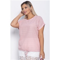 Блуза Лидия (розовая) Б10899