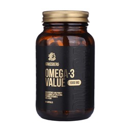 Omega 3 "Value" Grassberg, 60 шт