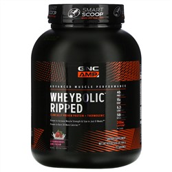 GNC, WheyBolic Ripped, Strawberries and Cream, 2.6 lb (1166 g)