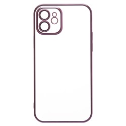 Чехол-накладка - PC073 с закрытой камерой для "Apple iPhone 12" (violet) (213804)