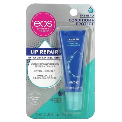 EOS, The Hero, Lip Repair Extra Dry Lip Treatment, 0.35 fl oz (10 ml)