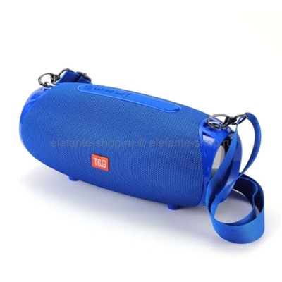 Портативная беспроводная Bluetooth колонка TG 534 Blue (15)