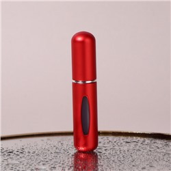 Атомайзер для парфюма, с распылителем, 10 мл, цвет красный