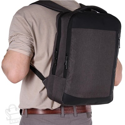 Рюкзак текстильный 3321PSB gray S-Style