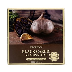Антивозрастное мыло с черным чесноком Black Garlic Reaging Soap Deoproce, Корея, 100 г Акция