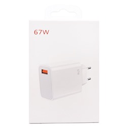 Адаптер Сетевой - [BHR6035EU] (повр. уп) USB 67W (B) (white)