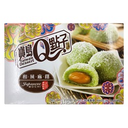 Японские сладости Моти Кокос Пандан (Coconut Pandan Mochi), Тайвань 210 г Акция