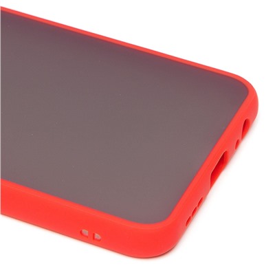 Чехол-накладка - PC041 для "Xiaomi Redmi Note 10/Redmi Note 10S" (red/black)