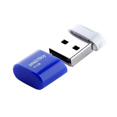 Флэш накопитель USB 16 Гб Smart Buy Lara (blue)