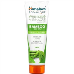 Himalaya, Whitening Antiplaque Toothpaste, Bamboo + Sea Salt, Mint, 4.0 oz ( 113 g)