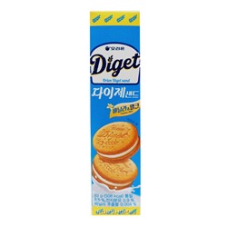 Печенье с йогуртовым кремом Diget Orion, Корея, 93 г Акция