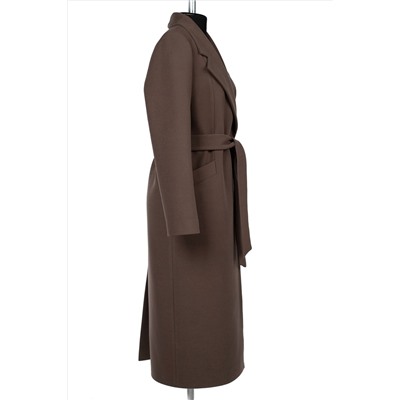 01-11610 Пальто женское демисезонное (пояс)