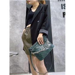 Женская сумка кросс-боди из натуральной кожи, цвет зеленый