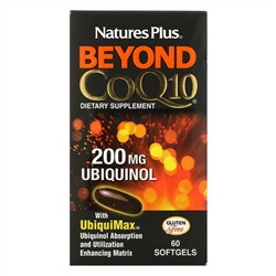 Nature's Plus, Beyond CoQ10, (коэнзим Q10), 60 капсул