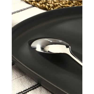 Ложка столовая Magistro «Джентри», длина 20,5 см, цвет серебряный